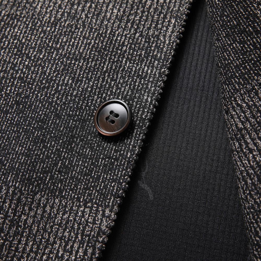 200 Catties Casual Suit Miesten Kevät Syyspuvut Sekä Lannoite Pienen Puvun Takin Lisäämiseksi