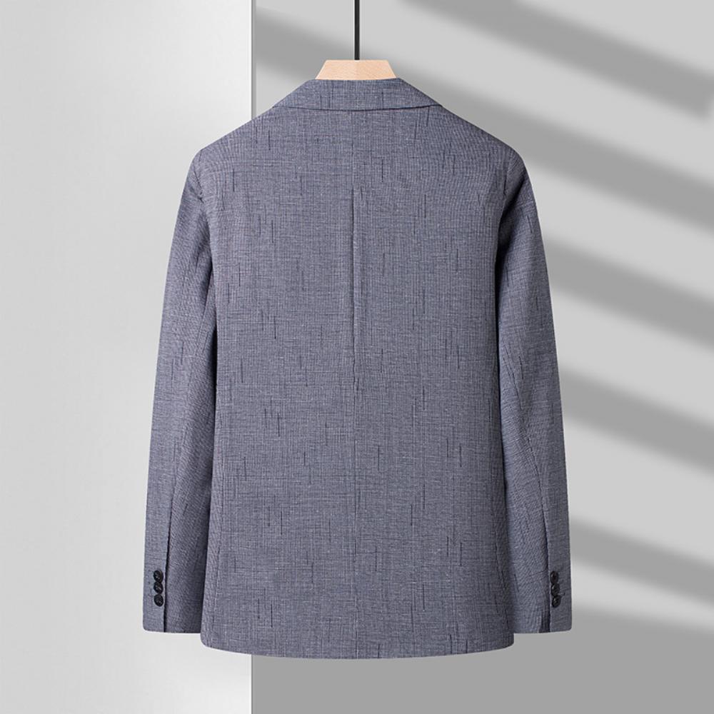 Business Casual Miesten Topit Yksinkertaiset Puvut Takit Yksiriviset Keski-ikäiset Muotitrendit Kevään Syksyn Pienet