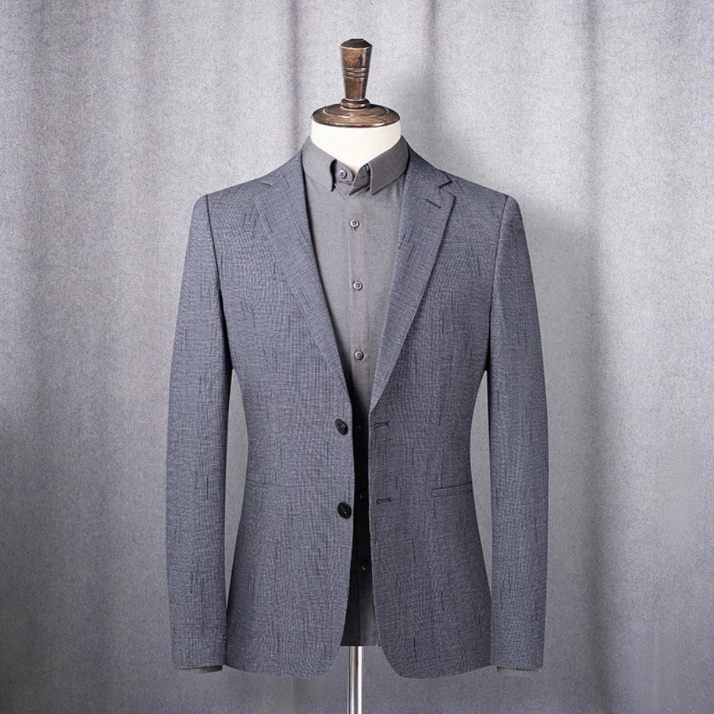 Business Casual Miesten Topit Yksinkertaiset Puvut Takit Yksiriviset Keski-ikäiset Muotitrendit Kevään Syksyn Pienet