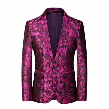 Miesten Muoti Sopii Persoonallisuus Suorituskyky Pienet Puvut Business Casual Puku Takki Miehille