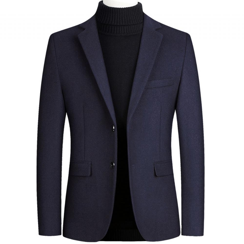 Miesten Villatakki 2022 Syksy Talvi Puku Business Casual Takki