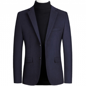 Miesten Villatakki 2022 Syksy Talvi Puku Business Casual Takki