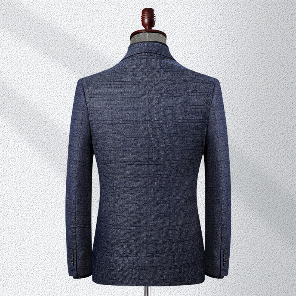 Paksu Puku Miesten Syksyinen Rento Slim Fit Takki