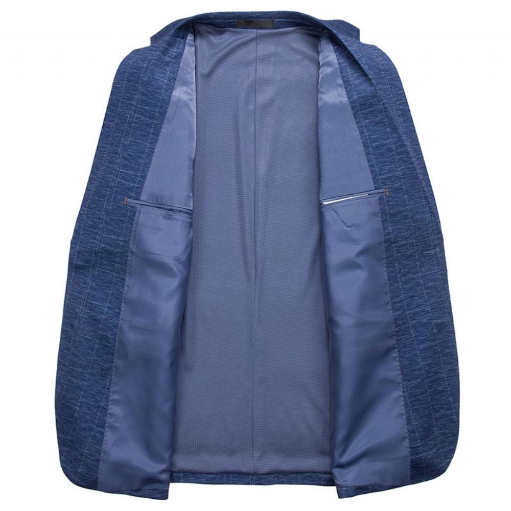 Puku Kevät Syksy Miesten Rento Slim Fit Takki