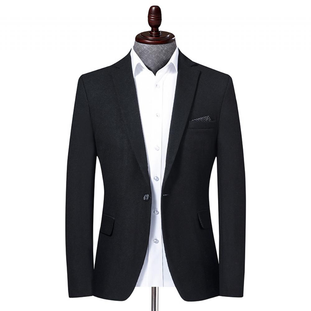 Suit Miesten Ammattimaisten Groomsmen Häät Business Muodollinen Takki Ohut Rento Puku Miehille