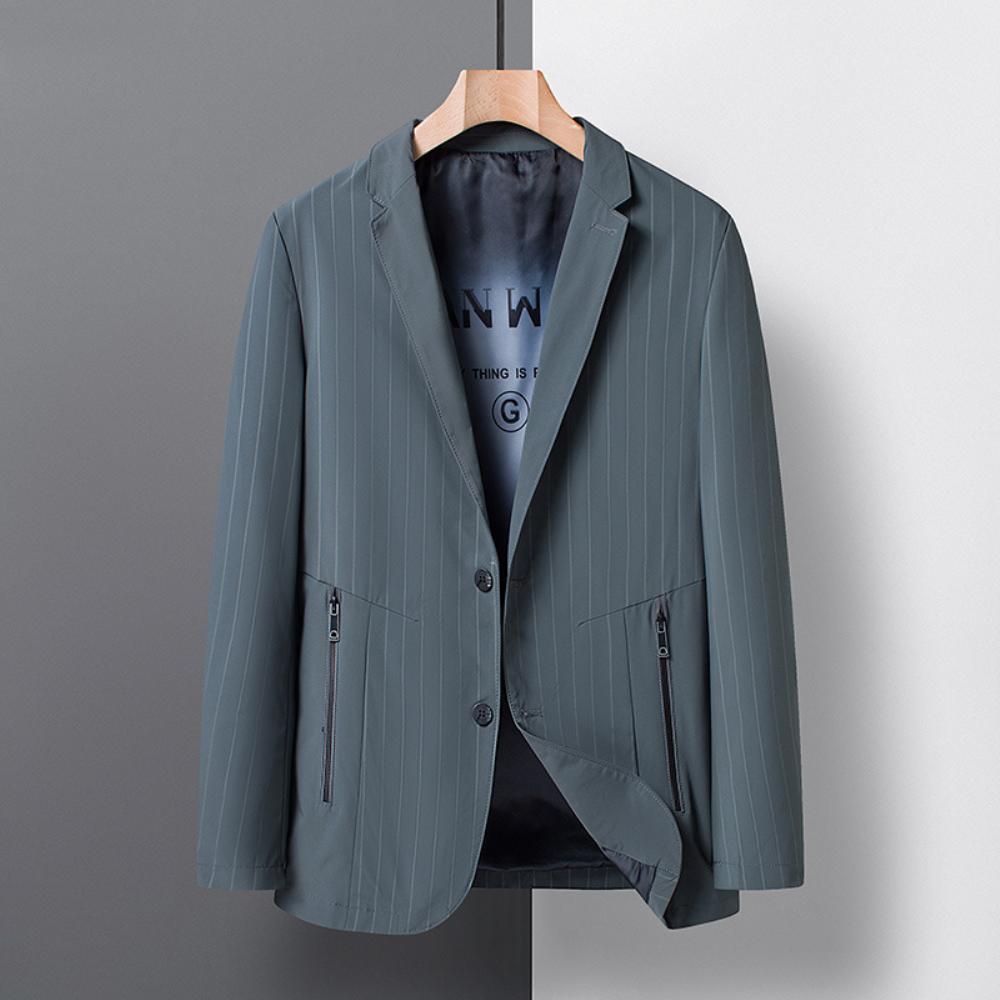 Syksyinen Slim Fit Ei Halkeamapuku Kaulus Yksivärinen Rento Nuorten Suora Helma Kevät Syyspuku