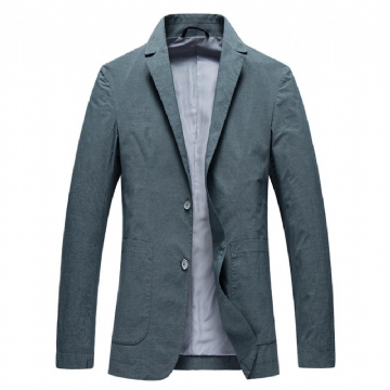 Takki Miesten Kevät Rento Puku Slim Fit Kevyt Top Trendikäs