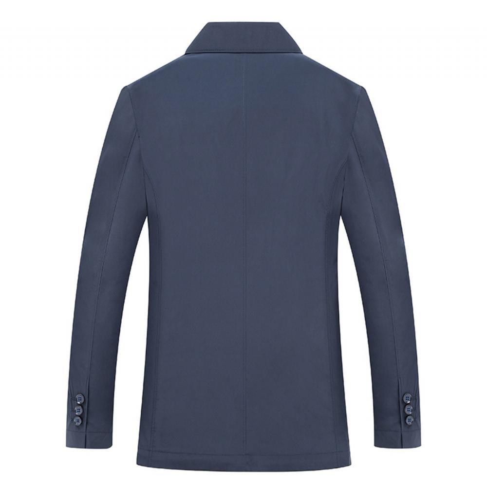 Takki Miesten Kevät Rento Puku Slim Fit Kevyt Top Trendikäs