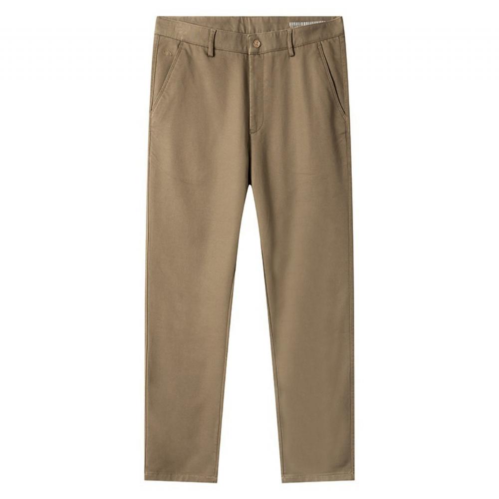 Syksy 2023 Miesten Plus-koon Business Casual Suorat Housut Työhousut