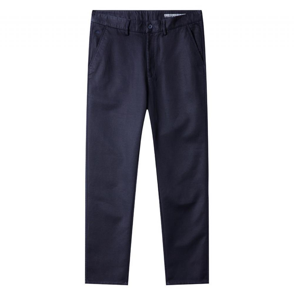 Syksy 2023 Miesten Plus-koon Business Casual Suorat Housut Työhousut